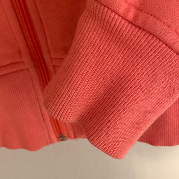 Lululemon Scuba hoodie size 4 peach orange pink zip up hoodie sweatshirt jacket - Picture 6 of 11
